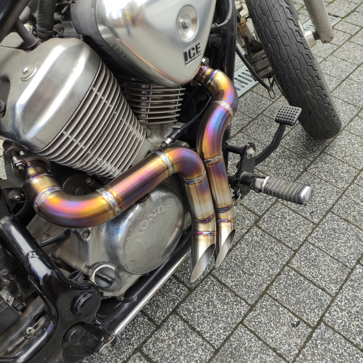 honda shadow vt600 exhaust